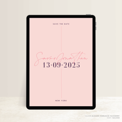 Serendipity: Digital Wedding Save The Date