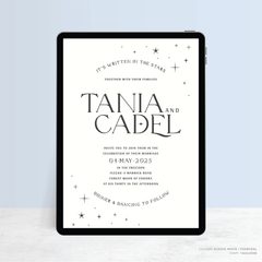 Starry: Digital Wedding Invitation