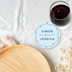 Vino: Wedding Coaster