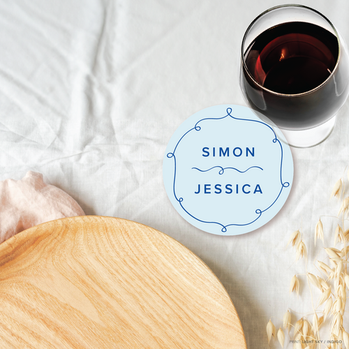 Vino: Wedding Coaster