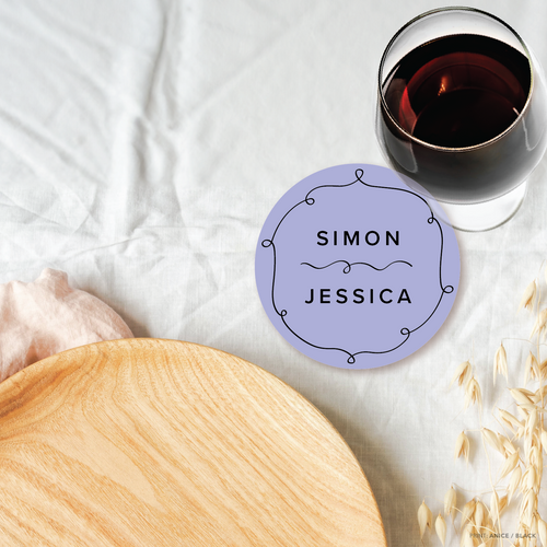 Vino: Wedding Coaster