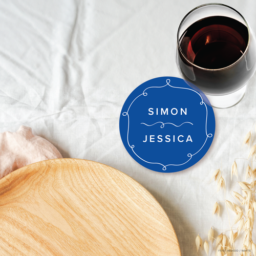 Vino: Wedding Coaster