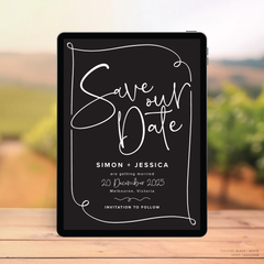 Vino: Digital Wedding Save The Date