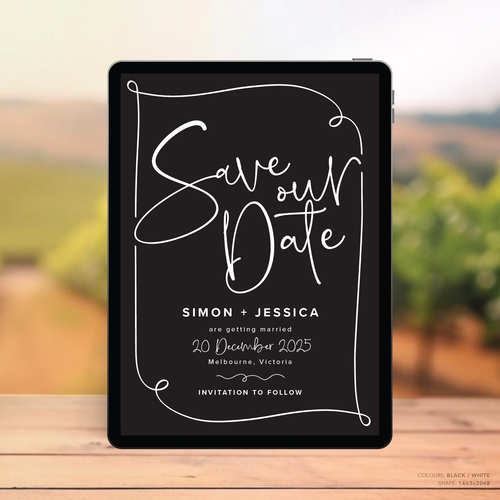 Vino: Digital Wedding Save The Date