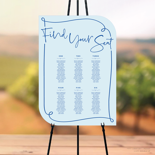 Vino: Wedding Seating Chart