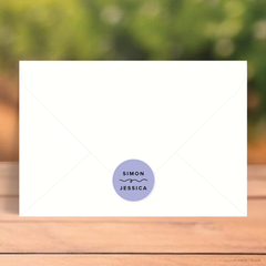 Vino: Wedding Sticker