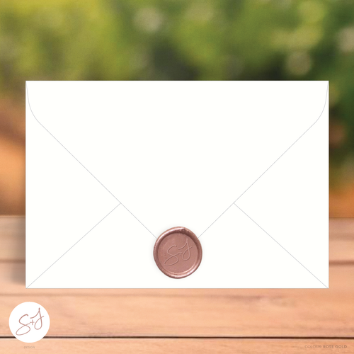 Vino: Wedding Wax Seal Sticker