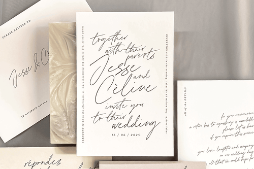 Before Sunrise Wedding Invitation Collection