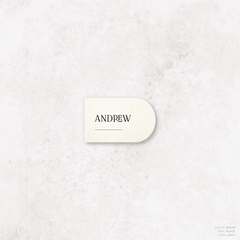 AlI I Ask Of You: Wedding Place Card