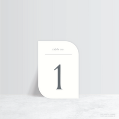 All I Ask Of You: Wedding Table Number