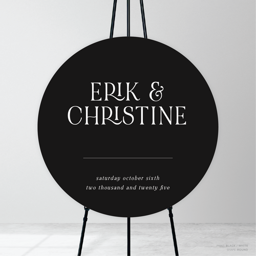 AlI I Ask Of You: Wedding Welcome Sign