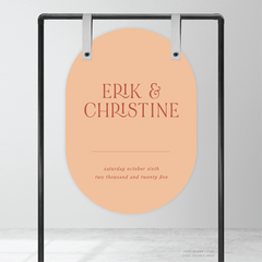 AlI I Ask Of You: Wedding Welcome Sign