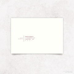 Amelia: Envelope Print Front