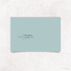 Amelia: Envelope Print Front