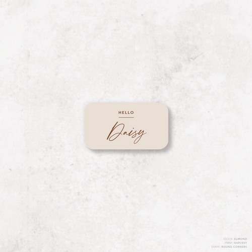 Amelia: Baptism Place Card