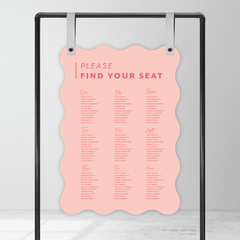 Amelia: Baptism Seating Chart