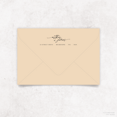 Arthur: Envelope Print Back