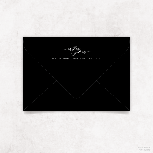 Arthur: Envelope Print Back