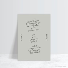 Before Sunrise: Wedding Bar Sign