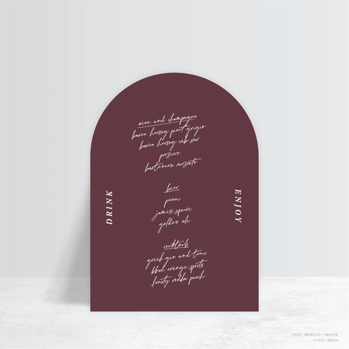 Before Sunrise: Wedding Bar Sign