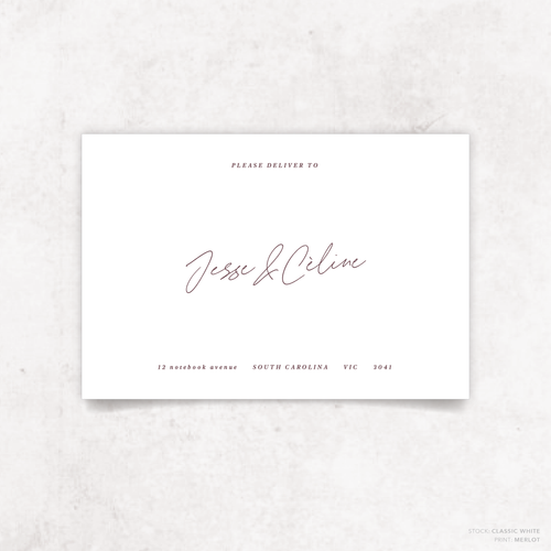 Before Sunrise: Envelope Print Front