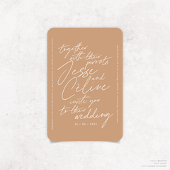 Before Sunrise: Wedding Invitation