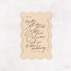 Before Sunrise: Wedding Invitation