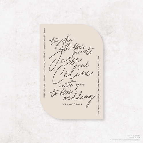 Before Sunrise: Wedding Invitation