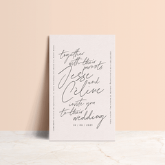 Before Sunrise: Wedding Invitation