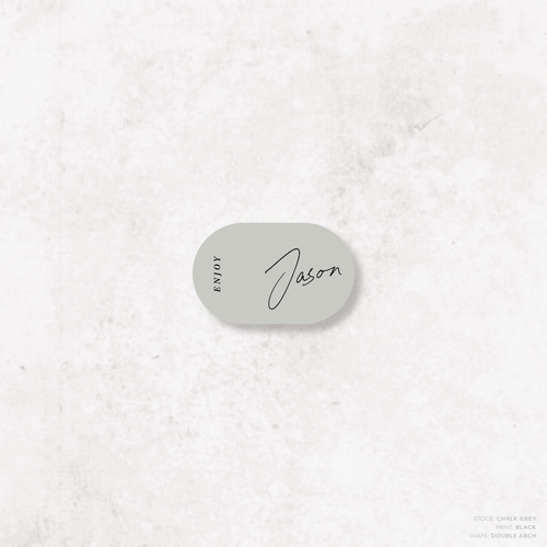 Before Sunrise: Wedding Place Card