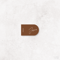 Before Sunrise: Wedding Place Card