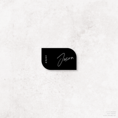 Before Sunrise: Wedding Place Card