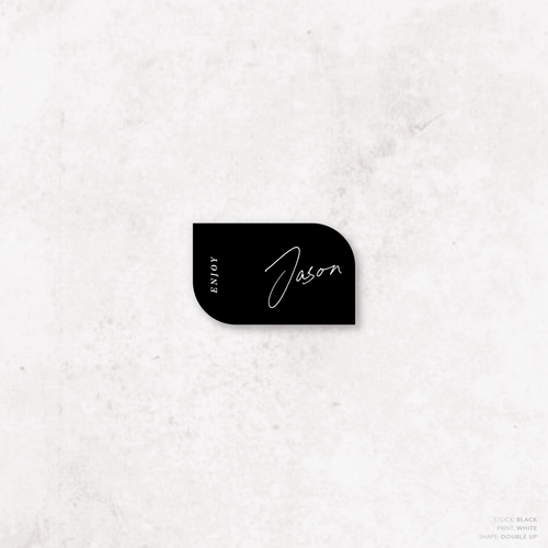 Before Sunrise: Wedding Place Card