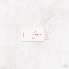 Before Sunrise: Wedding Place Card