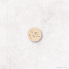 Before Sunrise: Wedding Sticker