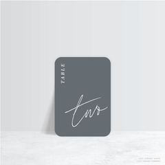 Before Sunrise: Wedding Table Number