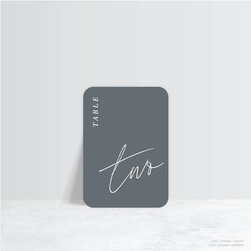 Before Sunrise: Wedding Table Number