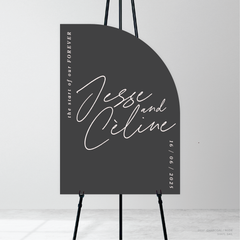 Before Sunrise: Wedding Welcome Sign