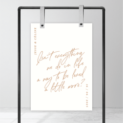 Before Sunrise: Wedding Welcome Sign