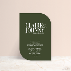 Claire: Wedding Invitation