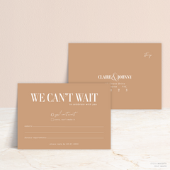 Claire: Wedding RSVP Card