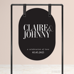 Claire: Wedding Welcome Sign