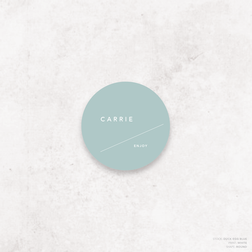 Cosmopolitan: Wedding Place Card