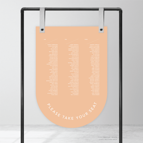 Cosmopolitan: Wedding Seating Chart