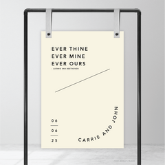 Cosmopolitan: Wedding Welcome Sign