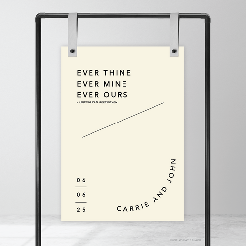 Cosmopolitan: Wedding Welcome Sign