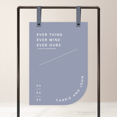 Cosmopolitan: Wedding Welcome Sign