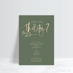 Daisuki: Wedding Bar Sign