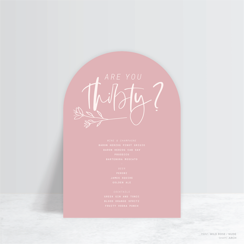 Daisuki: Wedding Bar Sign