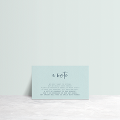 Daisuki: Wedding Note Card